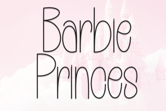 Barbie Princes: A Handwritten Display Font for Scroll-Stopping Campaigns