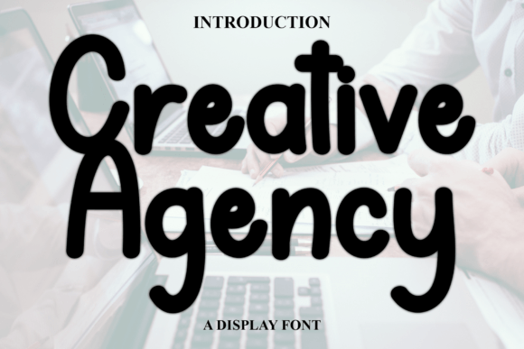 Creative Agency Font: A Bold Handwritten Typeface for Real Business Branding