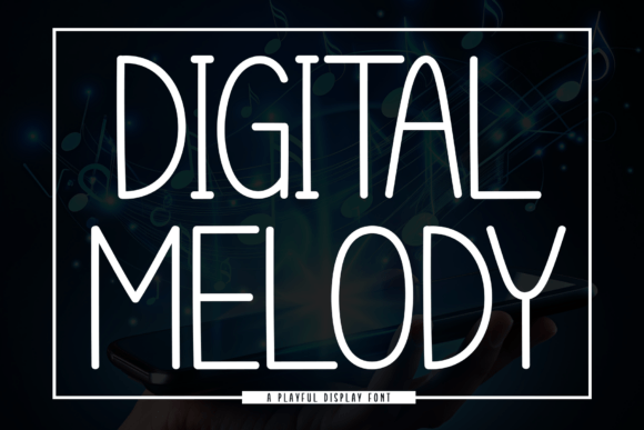 Digital Melody: A Handwritten Font That Elevates Small Business Branding