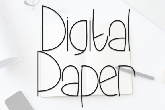 Digital Papper: A Warm, Hand-Drawn Display Font That Makes Your Brand Feel Human