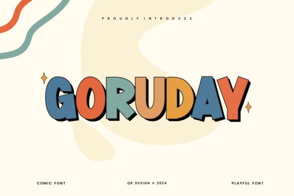 Goruday: A Bold Display Font That Elevates Real Small Business Branding