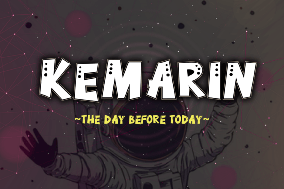 Kemarin: A Display Font That Makes Your Brand Instantly Memorable