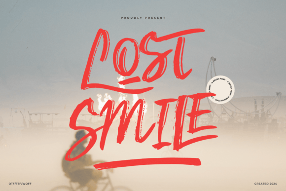 Lost Smile: A Playful Brush Font for Warm, Human Branding