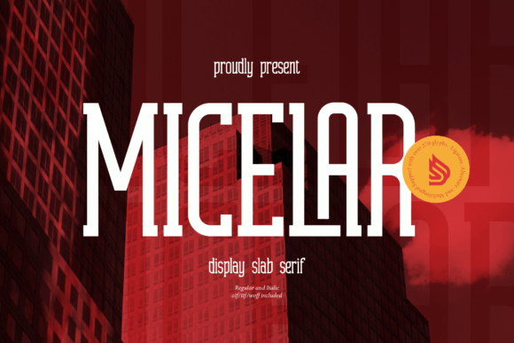 Micelar: A Bold Display Slab Serif for Digital Impact