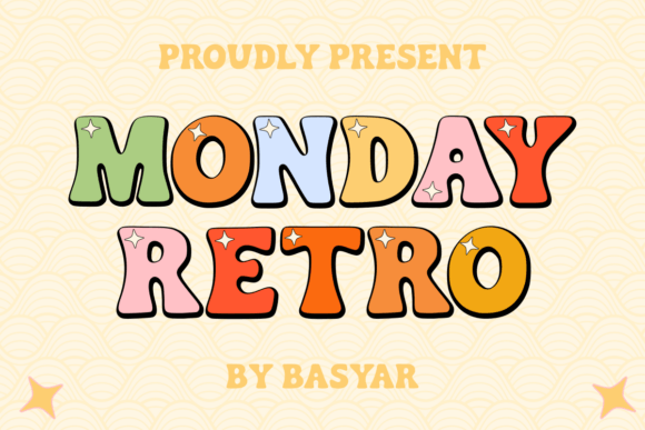 Monday Retro: A Playful Display Font for Digital Branding