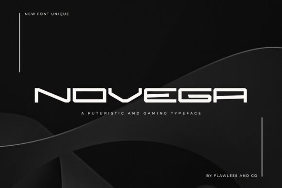 Novega: A Dynamic Display Font That Elevates Small Business Branding
