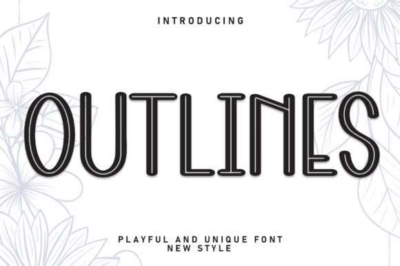 Outlines: A Display Font That Anchors Editorial Mood