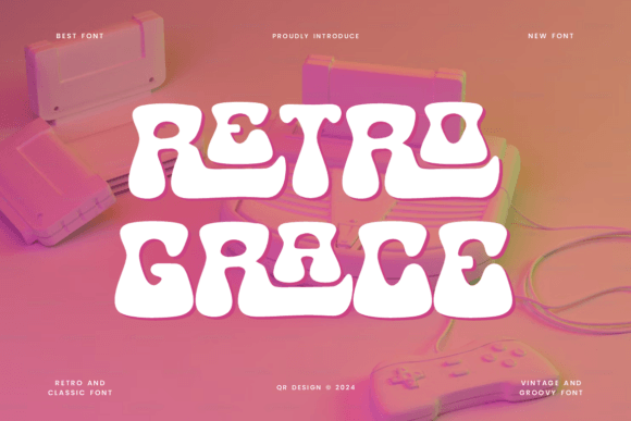 Retro Grace: A Display Font That Nails Campaign Energy