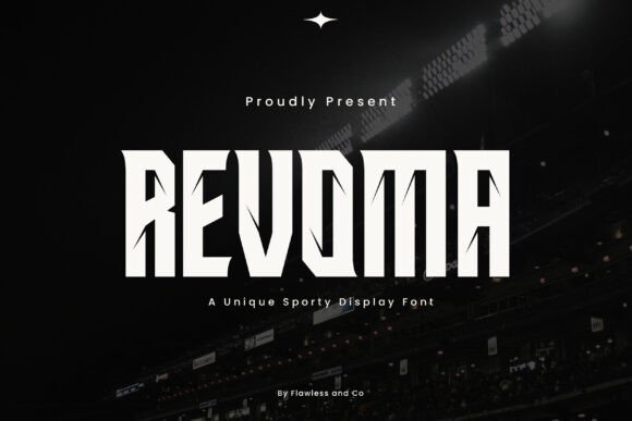 Revoma: A Racing Display Font That Accelerates Your Campaigns