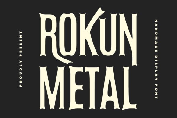 Rokun Metal: A Bold Display Font for Modern Web Design