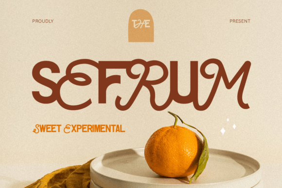 Sefrum: A Display Typeface That Bridges Modernity and Grace