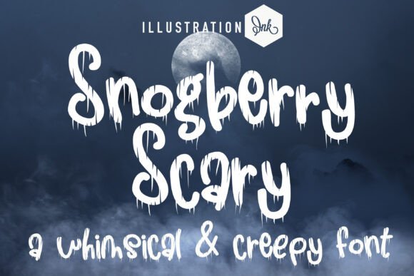 Snogberry Scary: A Display Font That Grabs Attention—Not Just Screams