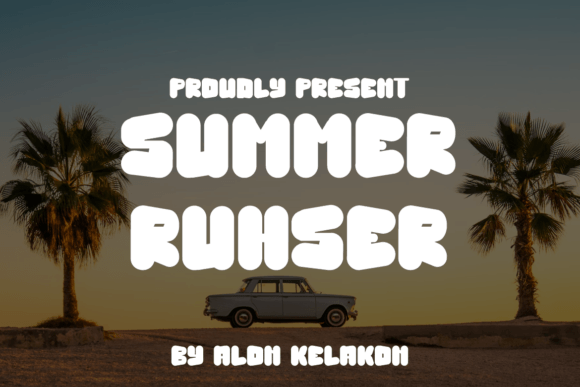 Summer Ruhser: A Display Font That Builds Brand Trust