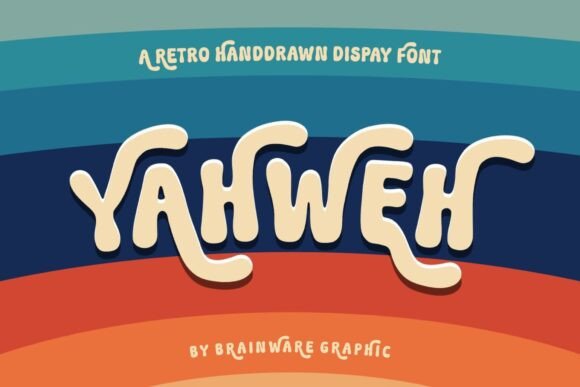 Yahweh: A Hand-Drawn Display Font with Editorial Warmth